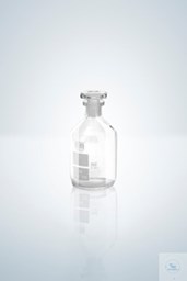 Bild von Sauerstoff-Flaschen, weiß graduiert, 200 - 300 ml, H 135 mm, NS 19/26