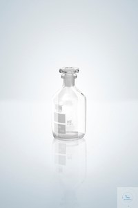 Bild von Sauerstoff-Flaschen, weiß graduiert, 200 - 300 ml, H 135 mm, NS 19/26