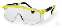 Bild von Schutzbrille Color, gelb/schwarz, Bügel längenver.