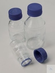 Bild von Probenflasche Glas, GL45, 100 ml, m.V.