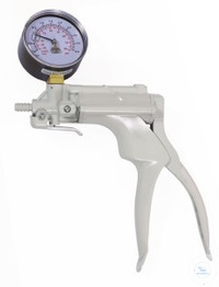 Bild von VacuMan Druck-u. Vakuumpumpe, mit Manometer, PVC
