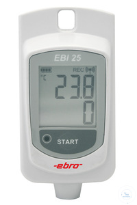 Bild von EBI 25-T, Funk-Temperaturlogger (interner Fühler),Zertifikat