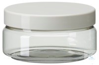 Bild von PWG100 behroplast PET-Weithalsdosen glasklar, m.Verschluss, 100 ml (Pck 10 St)
