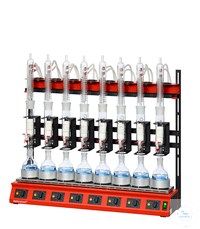 Bild von R108S behrotest Reihenheizgerät für die Extraktion 100 ml für 8 Stellen gleichze