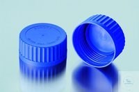 Bild von Schnellschraubverschluss, GLS 80, PP, für DURAN® Laborglasflaschen, blau