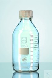 Bild von DURAN® Premium Laborflasche GL 45, komplett mit Schraubverschluss und