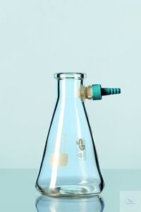Bild von DURAN® Saugflasche mit KECK Montage Set, Erlenmeyerform, 250 ml