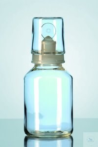 Bild von DURAN® Säurekappenflasche, klar, komplett, 1000 ml