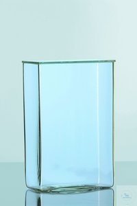 Bild von DURAN® Präparatekasten, mit aufgeschl. Glasplatte, 250 x 140 x 250 mm