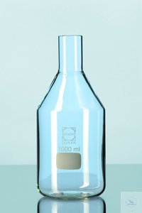 Bild von DURAN® Nährbodenflasche, Hals gerade f. Metallkappen, 500 ml