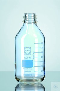 Bild von DURAN® GL 45 Laborglasflasche, pressure plus, druckfest, klar, ohne