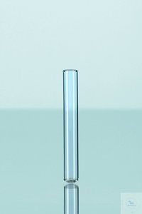 Bild von Einmal-Kulturröhrchen, Kalk-Soda-Glas, 11,75 x 100 mm; Wandstärke: 0,80 mm