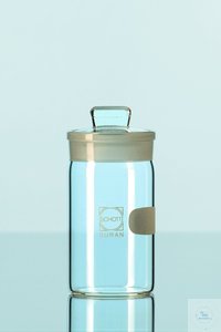 Bild von DURAN® Wägeglas, mit Deckel, hohe Form, 28 x 40 mm, 10 ml