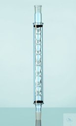Bild von DURAN® Vigreux-Kolonne, mit Glasmantel, mit 2 NS 24/29, Länge 650 mm