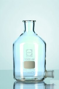 Bild von DURAN® Stutzenflaschen (Abklärflasche), Bodentubus mit NS, ohne Stopfen, 2000 ml
