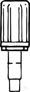 Bild von j Ersatzspindel für Ventilhähne , PTFE-Spindel, Dichtungssystem mit