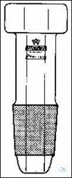 Bild von Rühraufsätze mit eingeschmolzener Lagerhülse 10 mm, Kern NS 45/40