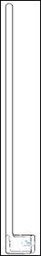 Bild von Rührstab 7-8 mm Durchm., angeschmolzenes Rührblatt (24 mm breit)