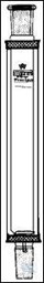 Bild von Fraktionier-Kolonnen nach Hempel.PRECISO ohne Glasmantel, Kern + Hülse NS 29/32
