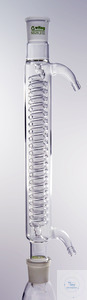 Bild von Schlangenkühler (Produkten-Kühler), Kern und Hülse NS 29/32, Mantellänge 250 mm,
