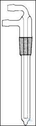 Bild von Einhängekühler (Dephlegmator) PERCISO, Kern NS 24/29, effekt. Länge 140 mm,