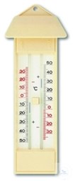 Bild von Maximum-Minimum Thermometer, Wetter- geprüft, mit Druckknopf, -30/+50°C