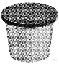 Bild von Einmal-Urin-Becher mit Schnappdeckel, PS, 100 ml, Pack = 500 1