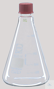 Bild von Trypsinierungs-Flaschen, graduiert, 50 ml, Kolben Ø 51 mm, Höhe 90 mm, Hals Ø 22