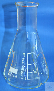 Bild von Kulturflaschen ''Biogen'', Erlenmeyerform, 2 000 ml, mit drei Schikanen, Hals