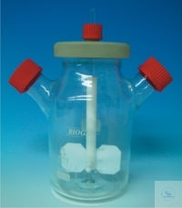 Bild von Spinner Flaschen ''BIOGEN'',100 ml, Mittelhals Schraubk.80 mm,