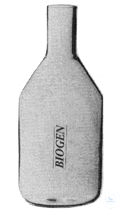 Bild von Nährbodenflaschen ''Biogen'', SBW-Glas, Hals gerade für Metallkappen, 1 000 ml