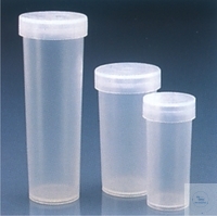 Bild von Probenbehälter mit festschließendem Deckel, PE, 5 ml, ØA. 20 mm, Höhe 25 mm, VE