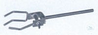 Bild von Stativklemme 3-Finger, aus Edelstahl, Länge 190 mm, Spannweite bis 80 mm Ø,
