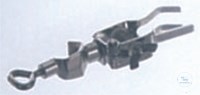 Bild von Bürettenklemme, aus Edelstahl, für 1 Bürette, Spannweite Ø 0-20 mm, Finger mit