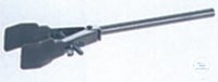 Bild von Büretten- und Kolbenklemme, verchromt, Länge 130 mm, Spannweite Ø 12-45 mm,