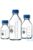 Bild von Rasotherm® Laborflaschen, (Boro 3.3), GL45, bl. Schraubkappe, 2000 ml