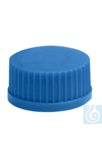 Bild von neoLab® Schraubkappe (blau, PP) GL45