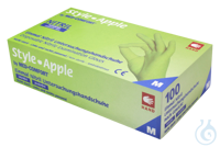 Bild von neoLab Nitril Einmalhandschuhe Apfel (Apple), Gr. XS, 100 1/Box