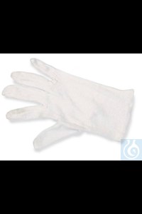 Bild von 1 Paar Handschuhe, Baumwolle, Schutz vor Fingerfett, Feuchtigkeit etc.