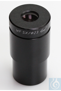 Bild von Okular HWF 5 x / Ø 23,2mm, mit Anti-Fungus, High-Eye-Point
