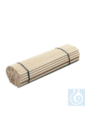 Bild von neoLab® Einmal-Rührstäbe aus Holz, 250 x 6 mm Ø, 100 St./Pack