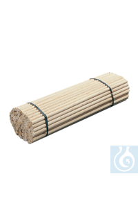 Bild von neoLab® Einmal-Rührstäbe aus Holz, 200 x 5 mm Ø, 100 St./Pack
