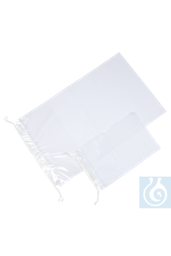 Bild von neoLab® Kordelzug-Beutel (PE), transparent, 15 x 22 cm, 100 Stck./Pack