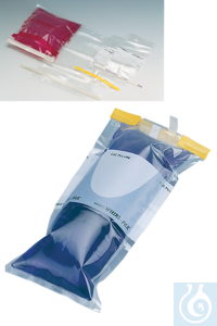 Bild von Whirl-Pak® Kunststoffbeutel mit Schriftfeld, 12,5 x 6,5 cm (L x B)