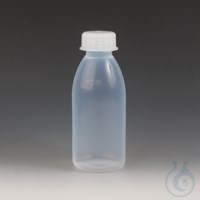 Bild von Weithals-Flaschen hohe Form PFA Transparent, porenfrei, konisch zulaufender Hals