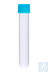 Bild von Zentrifugenröhrchen (PP) 13 ml, 16x100 mm, Kappe blau, 250 St./Pack