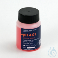 Bild von pH Puffer 4,00 (25°C) rot, rückführbar auf NIST