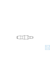 Bild von neoLab® Übergangs1 (PP) gerade, f. 1,6-2,6 mm/2,4-3,4 mm, 10 Stck./Pack
