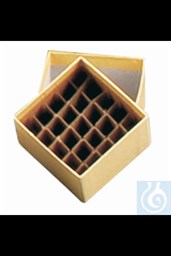 Bild von Kryoboxen Divider , Karton, 25 -Zellen- - Divider; Cardboard Faserplatten -Box