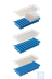 Bild von neoLab® LaboBox-System: Gestell für Fläschchen bis 15 mm, 4 x 9 Plätze, blau